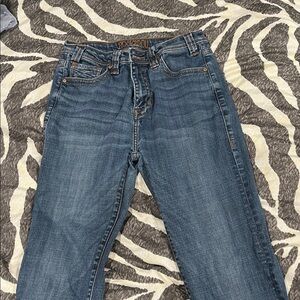 Rock & Roll Cowgirl Dark Blue Boot Cut Jeans